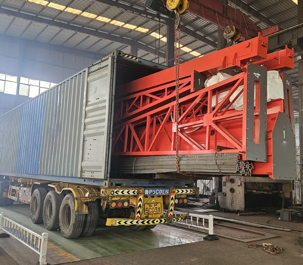 雙梁起重機(jī)發(fā)貨現(xiàn)場(chǎng)